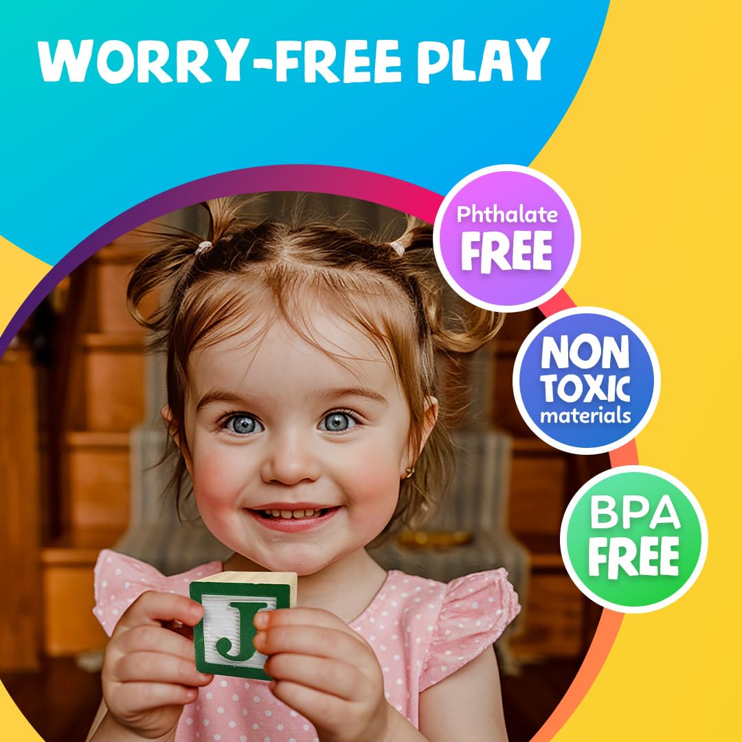 Premium Wooden Alphabet Learning Blocks