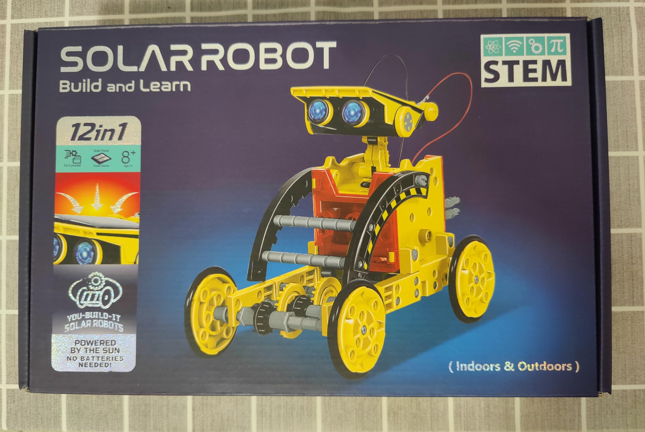 12-in-1 Solar Robotics Engineering Kit