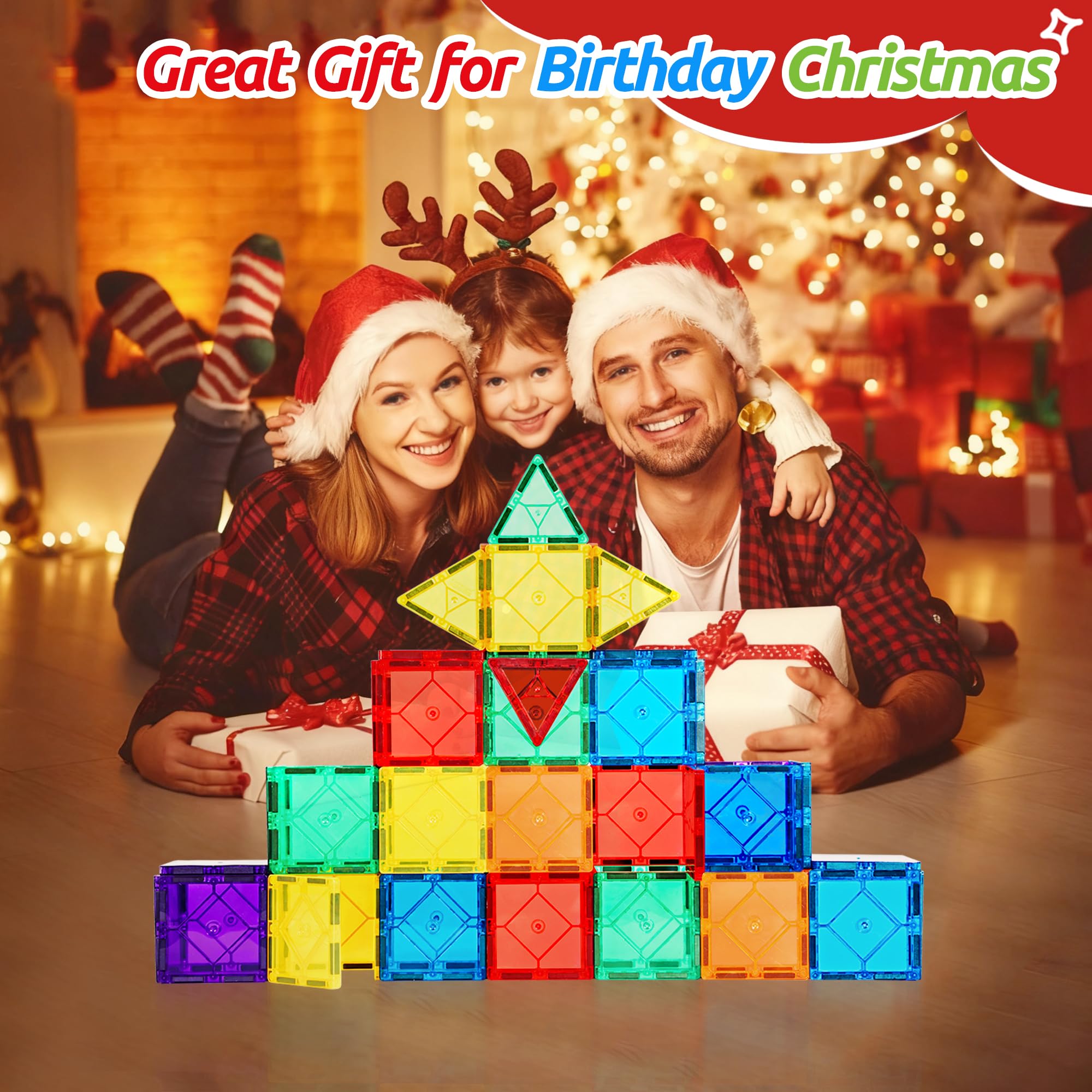 Magnetic Discovery Tiles for Creative Minds