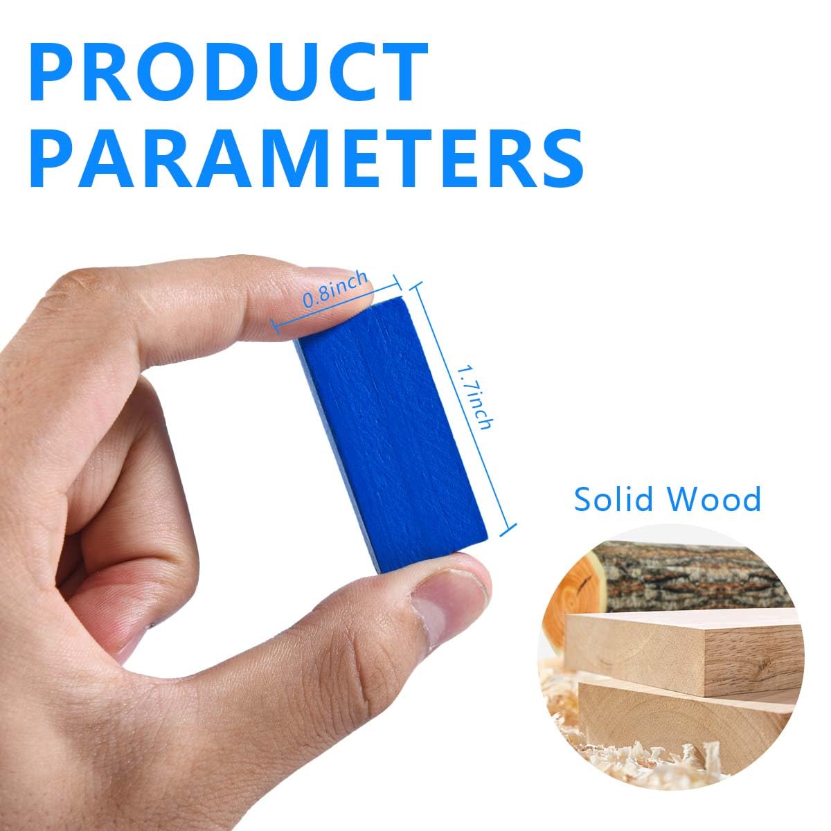 Vibrant Wooden Dominoes Stacking Set