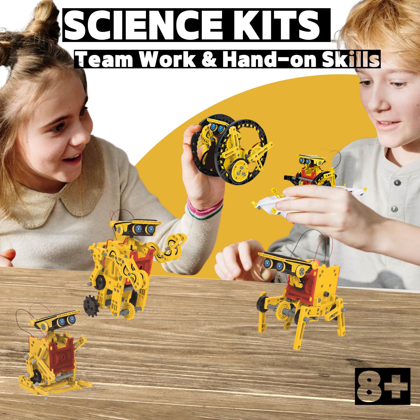12-in-1 Solar Robotics Engineering Kit