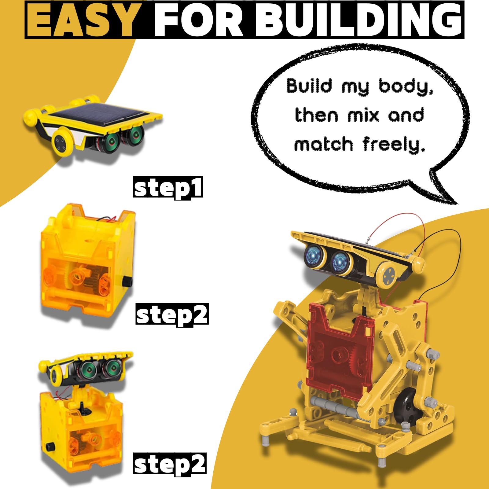 12-in-1 Solar Robotics Engineering Kit